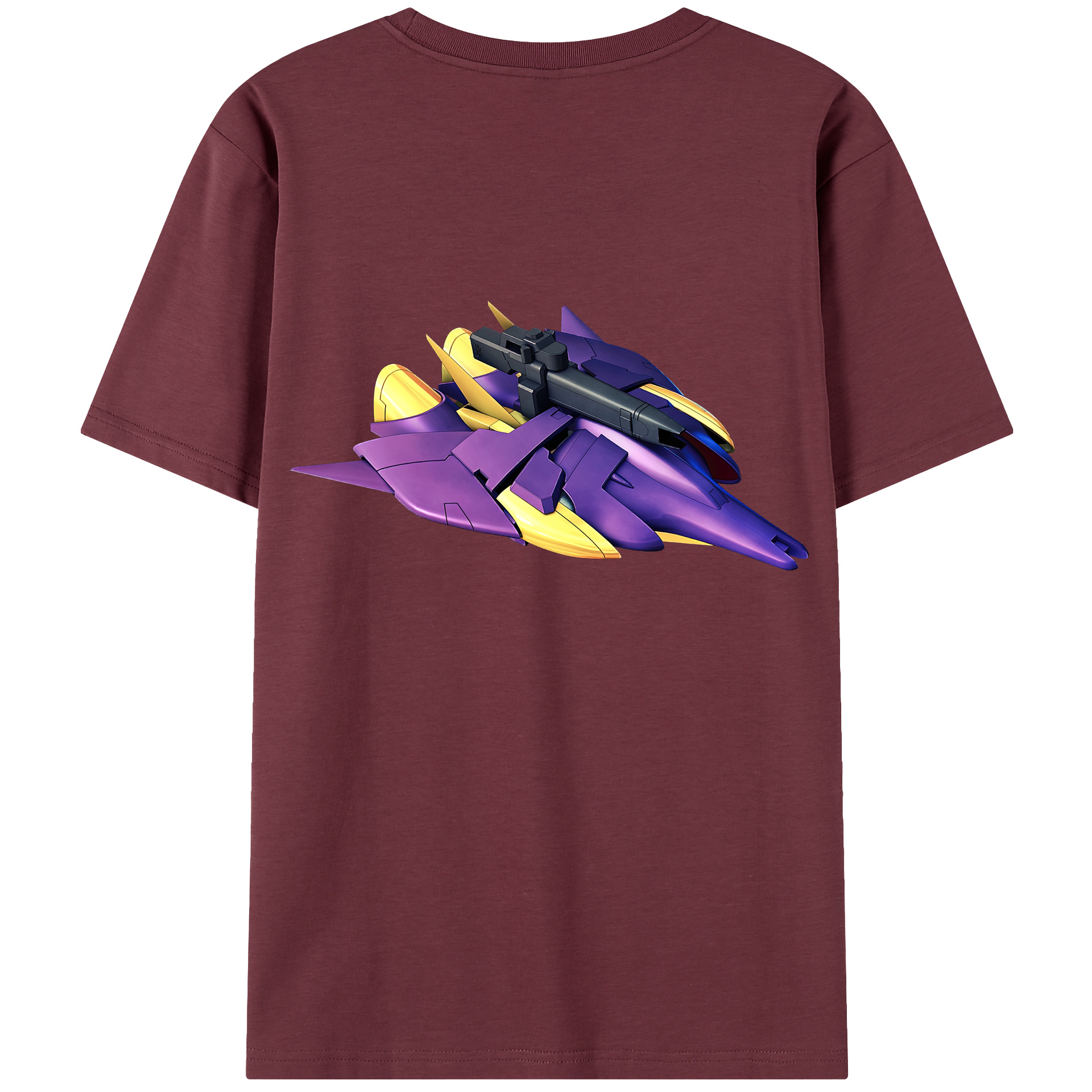 （画像用） 機動戦士ガンダム Mobile Suit Gundam 綿100％半袖Tシャツ（背面プリント）